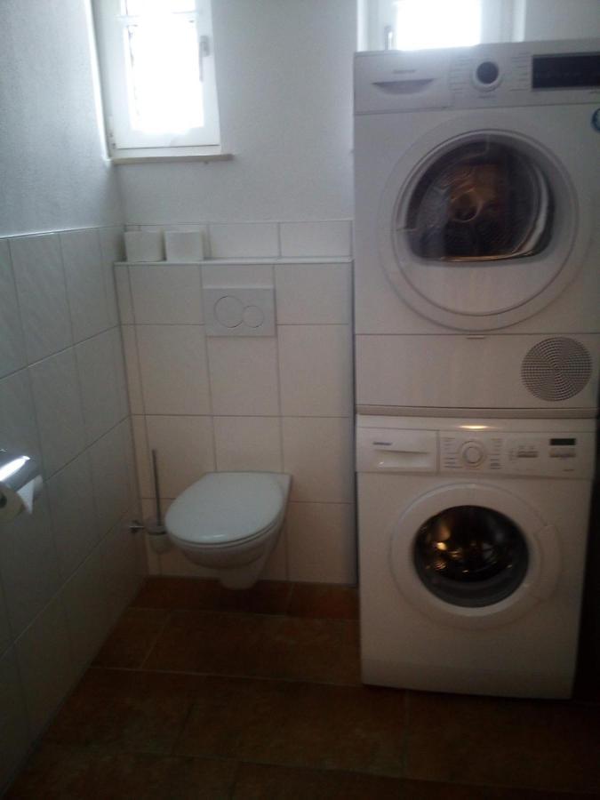 Ferienwohnung Kopold "Im Alten Schulhaus" Pottmes Dış mekan fotoğraf